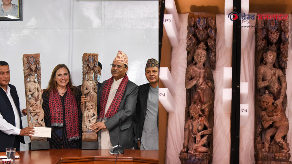 ७०० वर्ष पुराना टुँडाल  अमेरिबाट नेपाल फर्काइयो