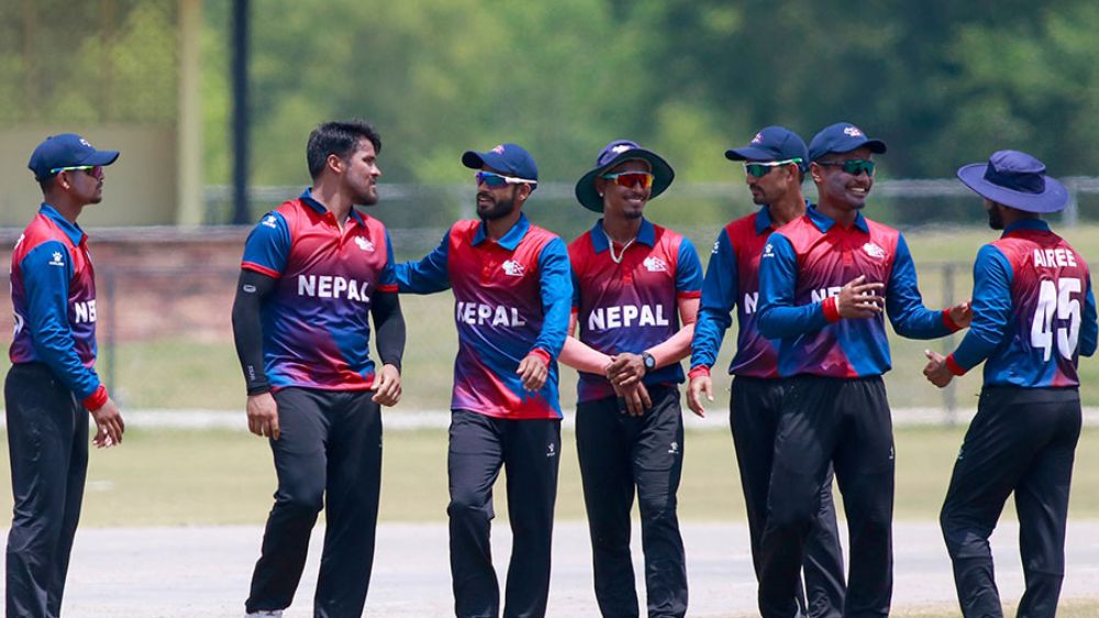 लिग टु क्रिकेट  अन्तर्गत नेपालआज स्कटल्याण्डसँग खेल्दै