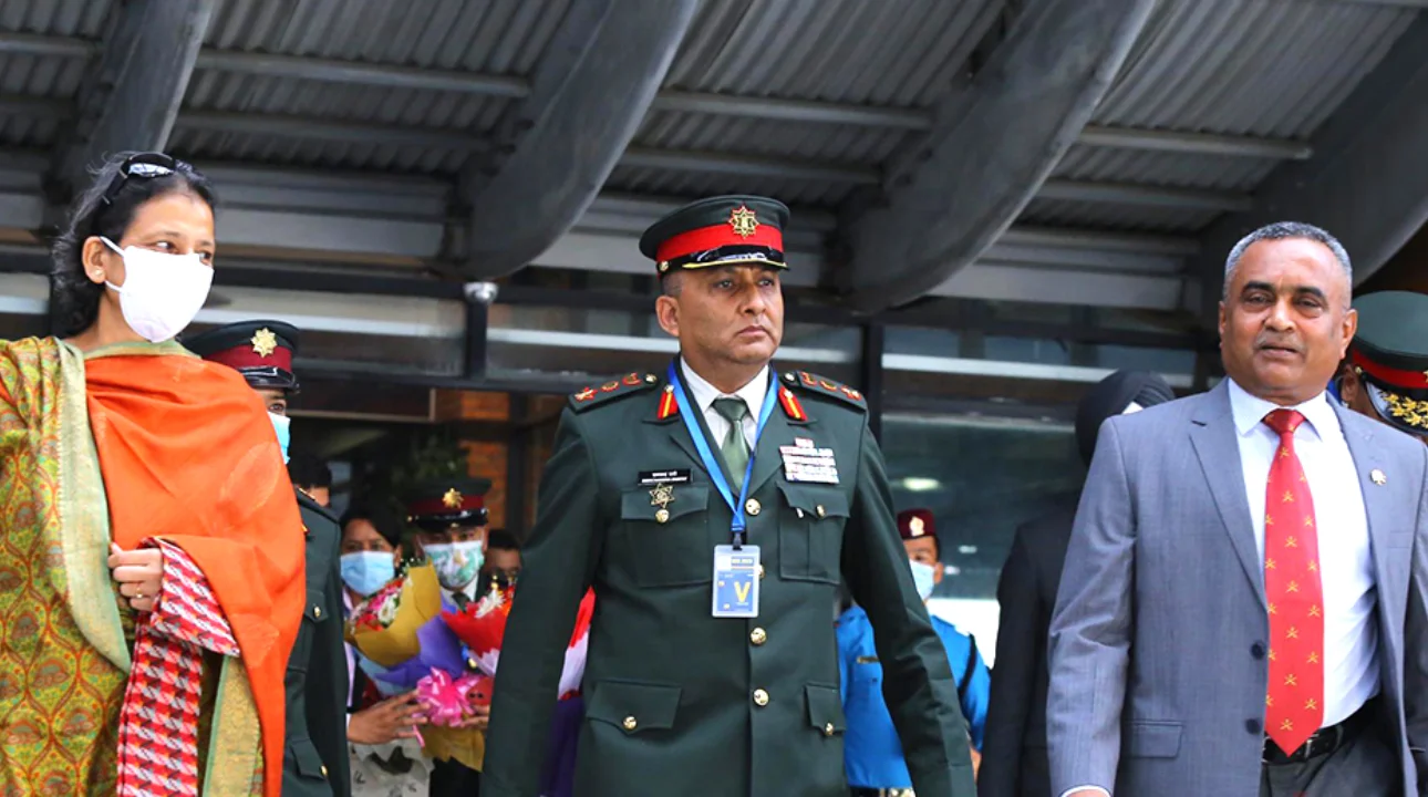 भारतीय स्थल सेनाध्यक्ष काठमाडौंमा