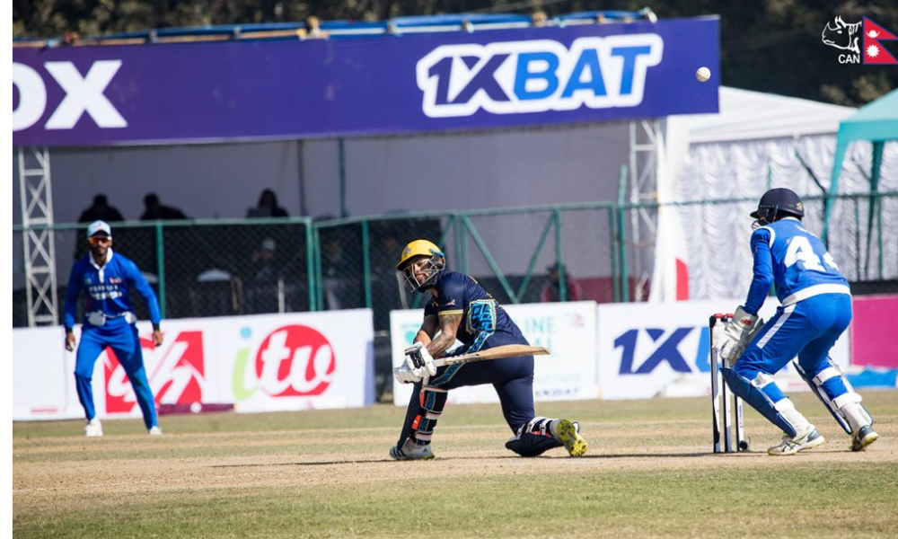 नेपाल टी-२० मा लुम्बिनी अल स्टार्सको लगातार तेस्रो जित