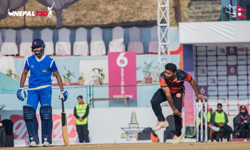 नेपाल टी–२० क्रिकेट लिग : जनकपुरले पोखरालाई ६ विकेटले हरायो