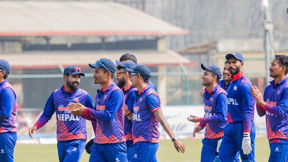 एसीसी प्रिमियर कप क्रिकेट प्रतियोगिताको पहिलो खेलमा नेपाल विजयी 