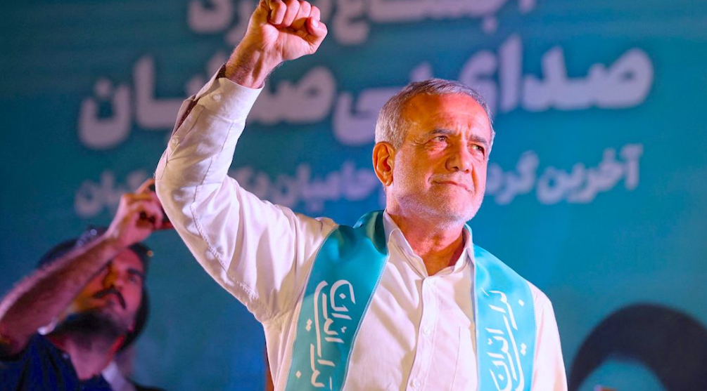 भाइरल  इरानी राष्ट्रपति मसुद पेस्कियान को हुन?