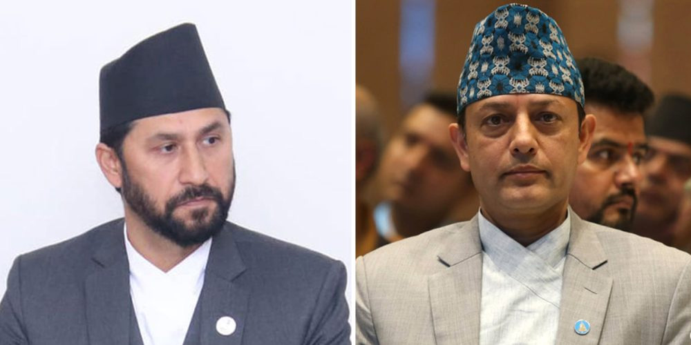 रवि लामिछाने सभामुखबीच करिब २० मिनेट लामो कुराकानी